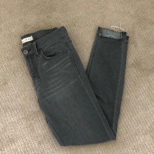 Unpublished distressed Gray jeans